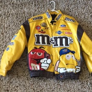 Leather NASCAR Jacket